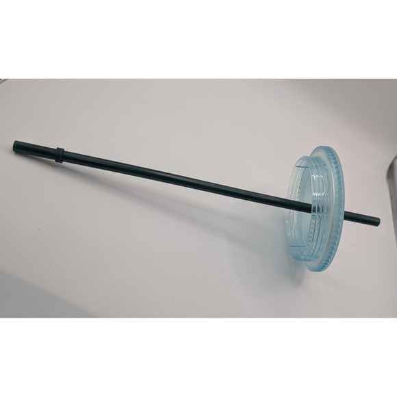 Starbucks‎ 2022 Light Blue Arched Pattern Tumbler with Straw 24 oz - Picture 5 of 6